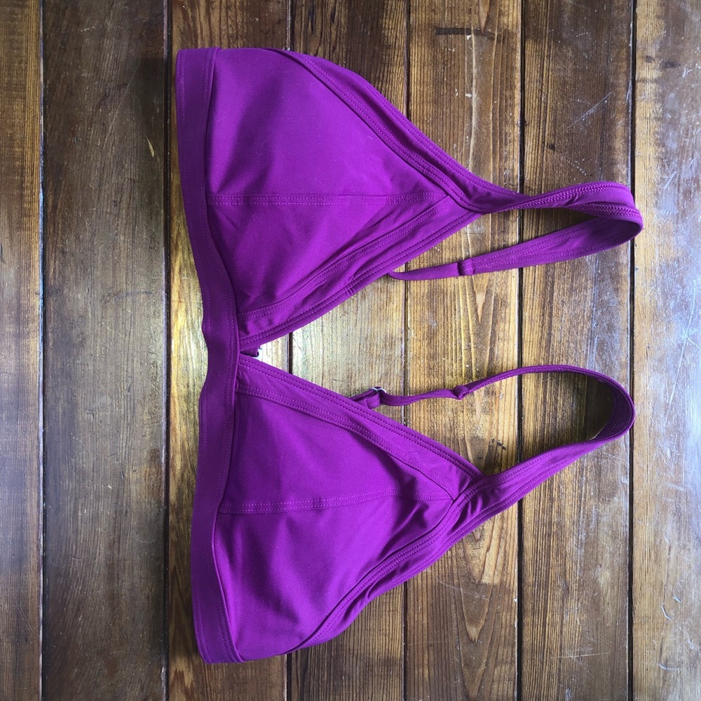 Athleta fushia bikini top. New